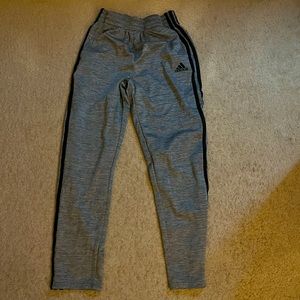 Gray adidas joggers